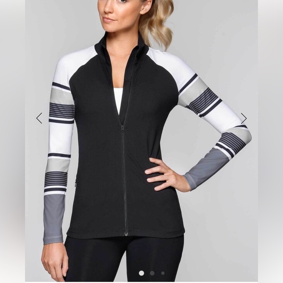 Lorna Jane Pipeline Excel Zip Through Jacket Open Back Size XS - Picture 2 of 15